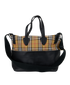 Check Changing Bag, back view